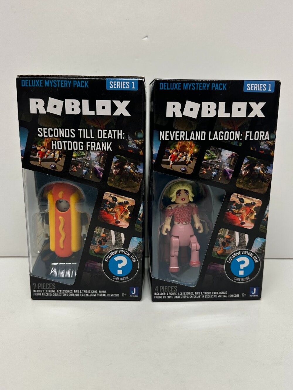 Roblox deluxe mystery package series 1 bundle of 2 NEW